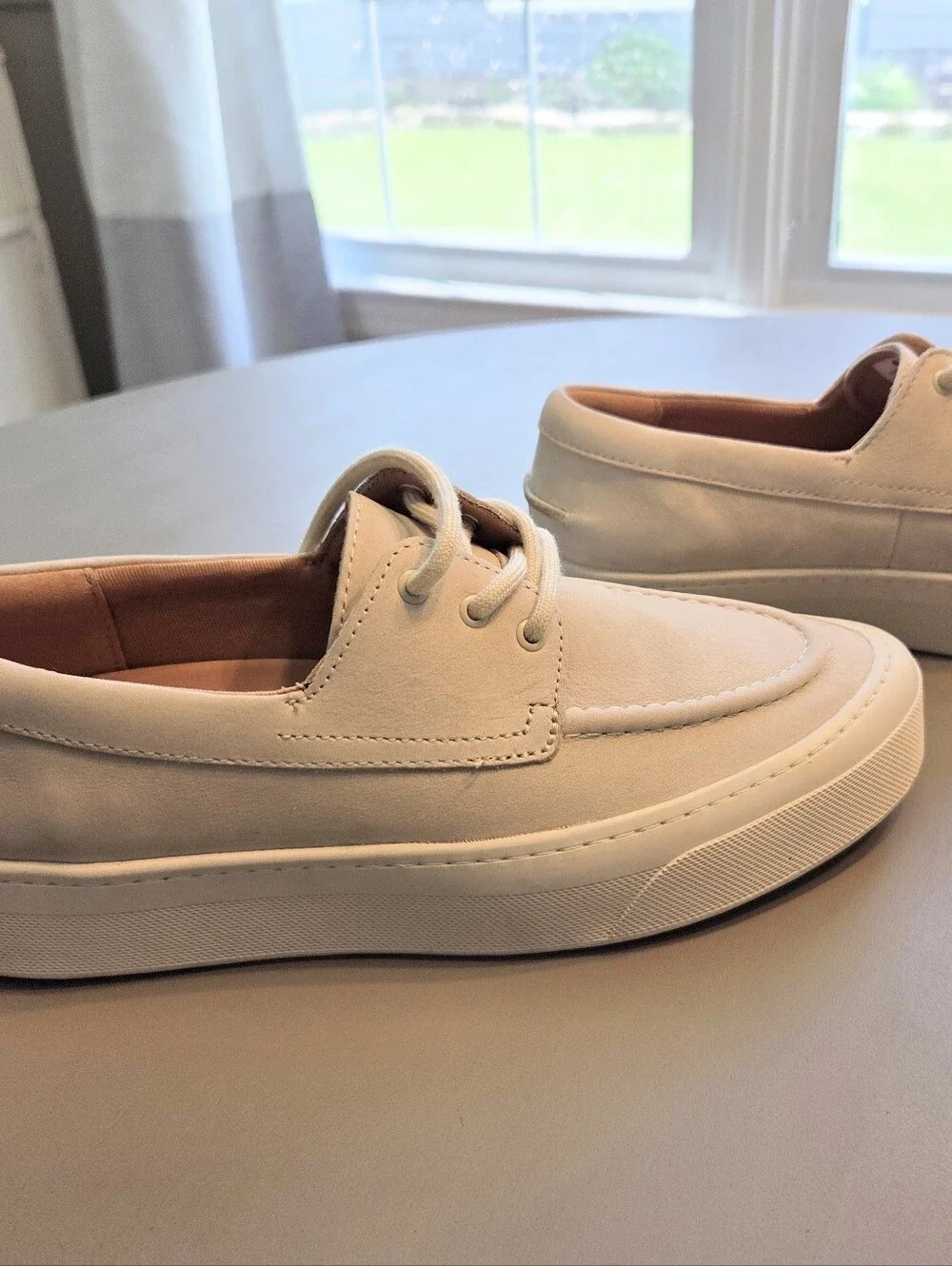 Women's Sperry Cream Suede Boat Shoe Size 8 - Picture 12 of 13
